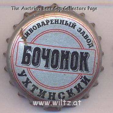 Beer cap Nr.8270: Bochonok produced by Ukhtinski/Ukhta town