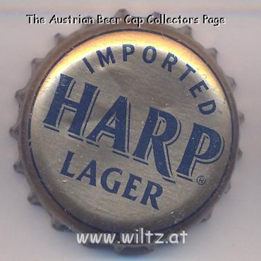 Beer cap Nr.8338: Harp Lager produced by Arthur Guinness Son & Company/Dublin