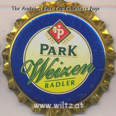 Beer cap Nr.8345: Park Weizenradler produced by Parkbrauerei AG/Pirmasens