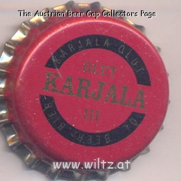 Beer cap Nr.8370: Karjala III produced by Oy Hartwall Ab/Helsinki