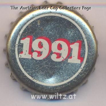 Beer cap Nr.8381: Argangsol 1991 produced by Wiibroes Bryggeri A/S/Helsingoer