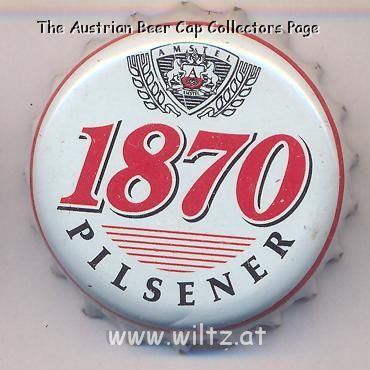 Beer cap Nr.8501: Amstel 1870 produced by Heineken/Amsterdam