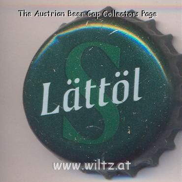 Beer cap Nr.8533: Lättöl produced by Spendrups Brewery/Stockholm