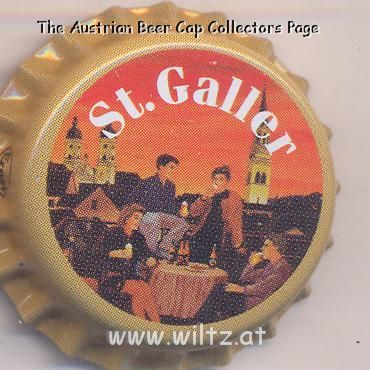 Beer cap Nr.8548: St. Galler produced by Brauerei Schützengarten AG/St. Gallen