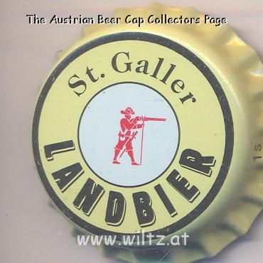 Beer cap Nr.8559: St. Galler Landbier produced by Brauerei Schützengarten AG/St. Gallen