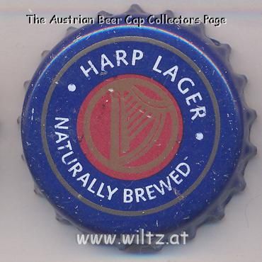 Beer cap Nr.8571: Harp Lager produced by Arthur Guinness Son & Company/Dublin