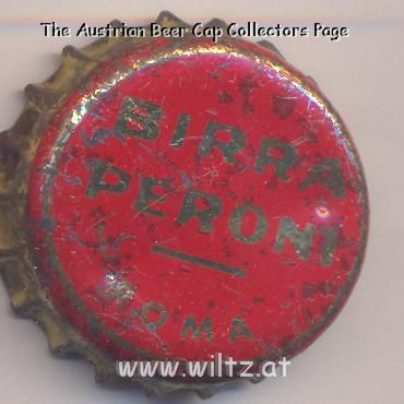 Beer cap Nr.8598: Birra Peroni produced by Birra Peroni/Rom