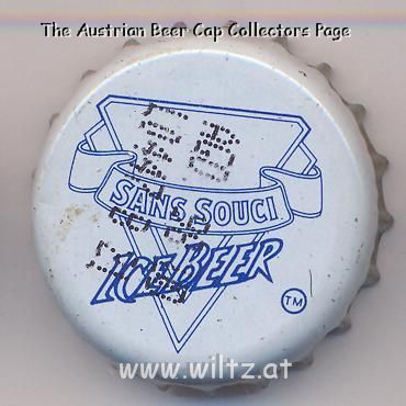 Beer cap Nr.8601: Sans Souci Ice Beer produced by Birra Moretti/Udine