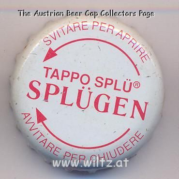 Beer cap Nr.8609: Splügen produced by Birra Poretti/Milano