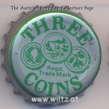 Beer cap Nr.8644: Three Coins produced by Three Coins/Colombo