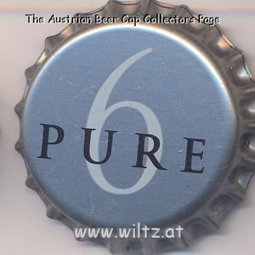 Beer cap Nr.8676: Pure 6 produced by Holsten-Brauerei AG/Hamburg
