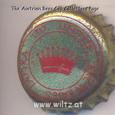 Beer cap Nr.8683: Kings Lager produced by United Breweries Lanka Ltd/Mawathagama