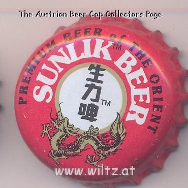 Beer cap Nr.8709: Sunlik Beer produced by Hong Kong Brewery Ltd/Hong Kong