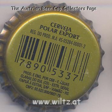 Beer cap Nr.8713: Polar Export produced by Antarctica/Gioania