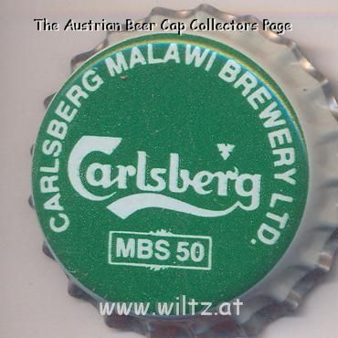 Beer cap Nr.8718: Carlsberg Beer produced by Carlsberg Malawi Brewery LTD/Blantyre