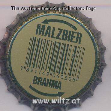 Beer cap Nr.8720: Brahma Malzbier produced by Brahma/Curitiba