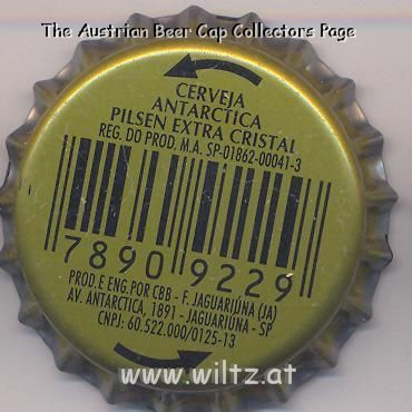 Beer cap Nr.8721: Antarctica Pilsen Extra Cristal produced by Antarctica/Sao Paulo