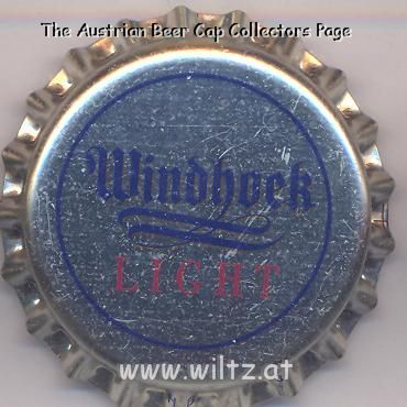 Beer cap Nr.8724: Windhoek Light produced by Namibia Breweries Ltd/Windhoek