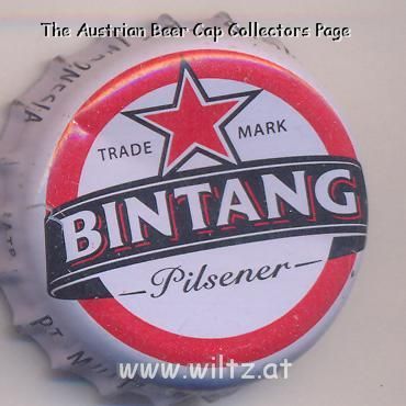 Beer cap Nr.8730: Bintang Pilsener produced by PT.Multi Bintang/Surabaya Tangerang