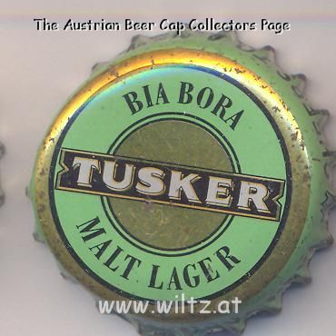 Beer cap Nr.8733: Tusker Malt Lager produced by Kenya Breweries Ltd./Nairobi