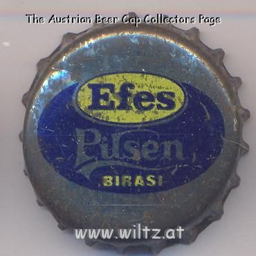 Beer cap Nr.8739: Efes Pilsen produced by Ege Biracilik ve Malt Sanayi/Izmir