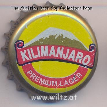 Beer cap Nr.8775: Kilimanjaro Premium Lager produced by Tanzania Breweries LTD/Dar es Salaam
