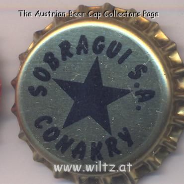 Beer cap Nr.8805: Sobragui Lager Beer produced by Sobragui S.A./Conakry