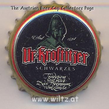 Beer cap Nr.8832: Ur-Krostitzer Schwarzbier produced by Krostitzer Brauerei GmbH/Krostitz