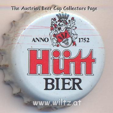 Beer cap Nr.8845: Hütt Bier produced by Hütt-Brauerei Bettenhäuser KG/Baunatal