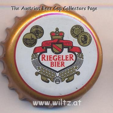 Beer cap Nr.8853: Riegeler Bier produced by Riegeler/Riegel