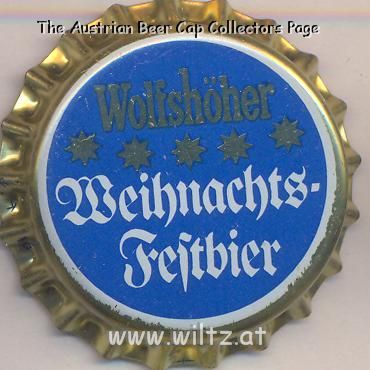 Beer cap Nr.8889: Wolfshöher Weihnachtsbier produced by Brauerei Wolfshöhe K. & F. Weber/Wolfshöhe