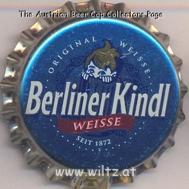 Beer cap Nr.8894: Berliner kindl Weisse produced by Berliner Kindl Brauerei AG/Berlin