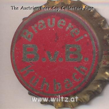 Beer cap Nr.8899: Kühbacher produced by Brauerei Kühbach/Kühbach