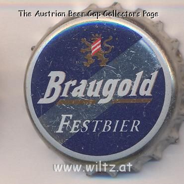Beer cap Nr.8909: Braugold Festbier produced by Braugold Brauerei Riebeck GmbH & Co. KG/Erfurt