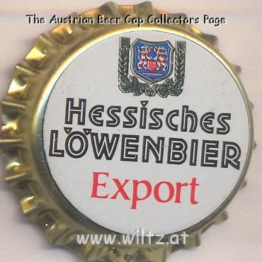 Beer cap Nr.8952: Hessisches Löwenbier Export produced by Hessische Löwenbier Brauerei/Malsfeld