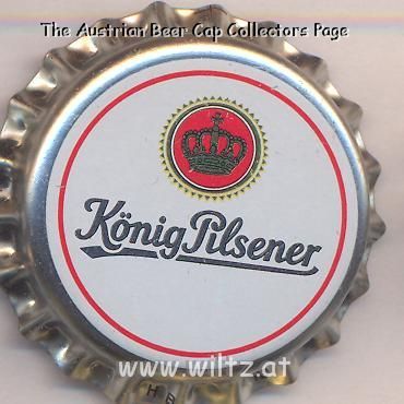 Beer cap Nr.8973: König Pilsener produced by König-Brauerei GmbH & Co. KG/Duisburg