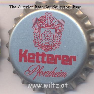 Beer cap Nr.8975: Ketterer produced by Privatbrauerei Wilhelm Ketterer KG/Pforzheim