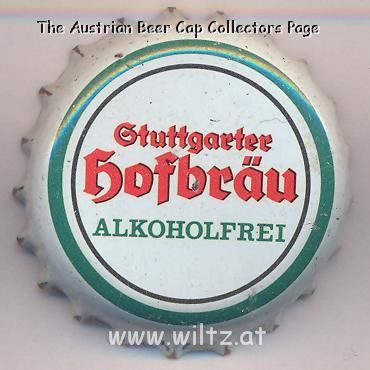 Beer cap Nr.8985: Alkoholfrei produced by Stuttgarter Hofbäu/Stuttgart
