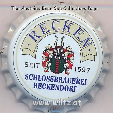 Beer cap Nr.8988: Recken Bier produced by Schlossbrauerei Reckendorf Georg Dirauf KG/Reckendorf