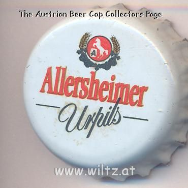Beer cap Nr.9005: Allersheimer Urpils produced by Allersheimer/Holzminden