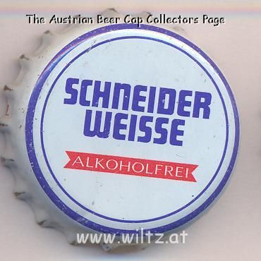 Beer cap Nr.9013: Alkoholfrei produced by G. Schneider & Sohn/Kelheim