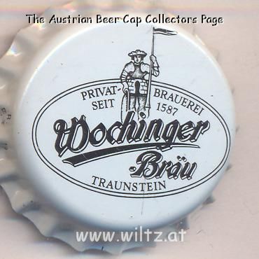 Beer cap Nr.9014: Wochinger Hefe Weiße produced by Wochinger Bräu/Traunstein