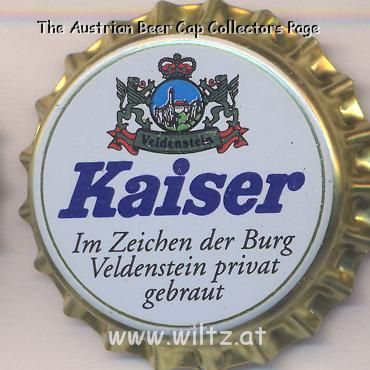 Beer cap Nr.9033: Alkoholfreies Pils produced by Kaiser-Braeu OHG Anna u. Andreas Laus/Neuhaus