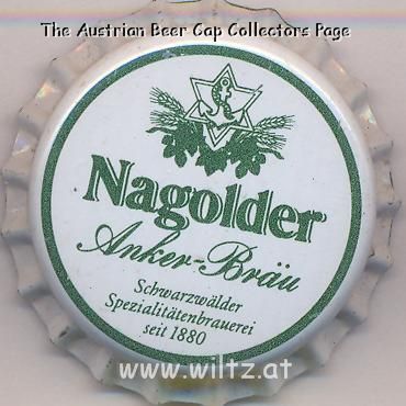 Beer cap Nr.9063: Nagolder Ankerbräu produced by Ankerbrauerei Nagold/Nagold