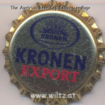 Beer cap Nr.9135: Kronen Export produced by Kronen Privatbrauerei/Dortmund