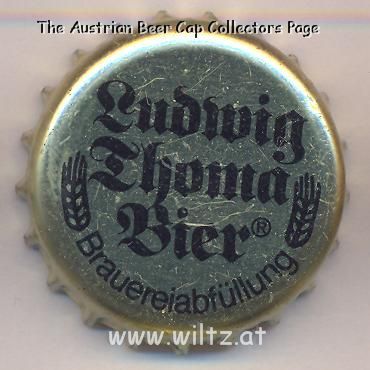 Beer cap Nr.9160: Ludwig Thoma Bier produced by Hofbräuhaus Berchtesgaden/Berchtesgaden
