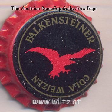 Beer cap Nr.9186: Falkensteiner Cola Weizen produced by Brauerei Jahn Christoph Erben/Ludwigstadt