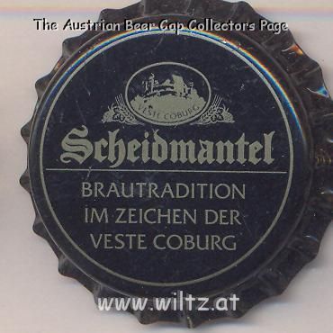Beer cap Nr.9190: Scheidmantel produced by Brauerei St. Scheidmantel KG/Coburg