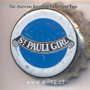 Beer cap Nr.9192: St. Pauli Girl produced by Brauerei Beck GmbH & Co KG/Bremen
