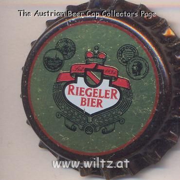 Beer cap Nr.9195: Riegeler Bier produced by Riegeler/Riegel